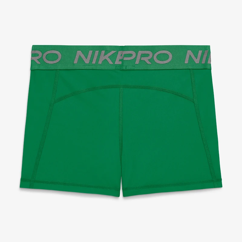 Women's Nike Green Oregon Ducks Pro Dri-FIT Mid-Rise Shorts