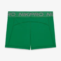 Women's Nike Green Oregon Ducks Pro Dri-FIT Mid-Rise Shorts