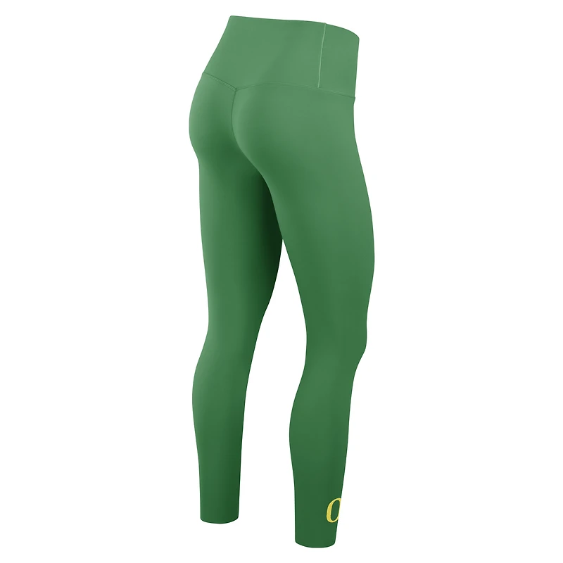Women's Nike Green Oregon Ducks Zenvy High Rise Dri-FIT 7/8 Leggings