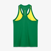 Women's Nike  Yellow Oregon Ducks Racerback Tank Top