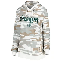 Women's Pressbox Camo Oregon Ducks San Pablo Pullover Hoodie