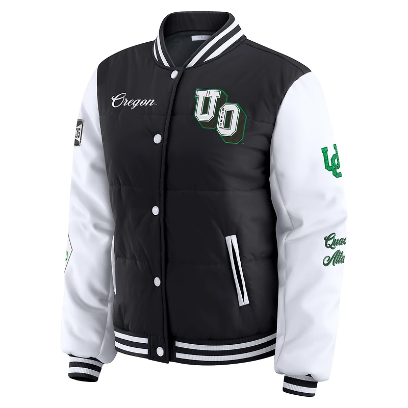 Doudoune Varsity noire WEAR by Erin Andrews pour femme