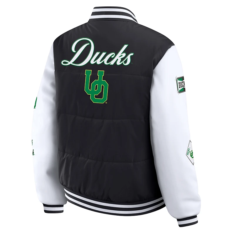 Doudoune Varsity noire WEAR by Erin Andrews pour femme