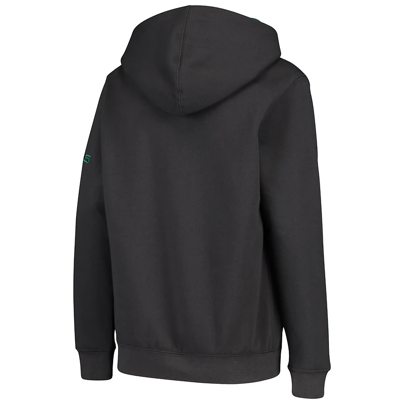 Youth Charcoal Oregon Ducks Big Logo Pullover Hoodie