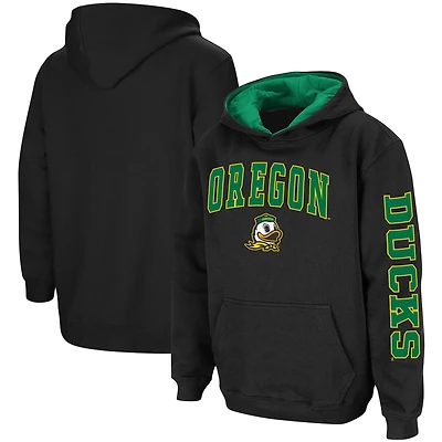 Youth Colosseum Green Oregon Ducks 2-Hit Team Pullover Hoodie