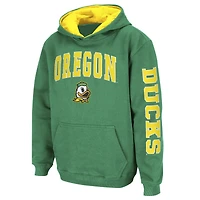 Youth Colosseum Oregon Ducks 2-Hit Team Pullover Hoodie