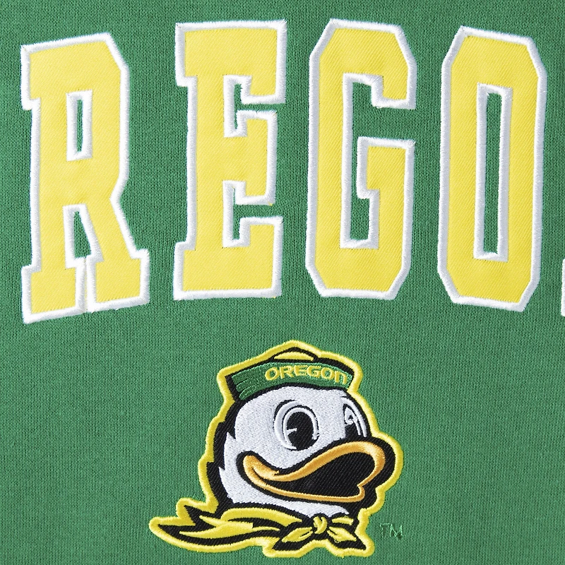 Youth Colosseum Oregon Ducks 2-Hit Team Pullover Hoodie