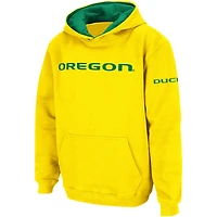 Youth Colosseum  Yellow Oregon Ducks Big Logo Pullover Hoodie