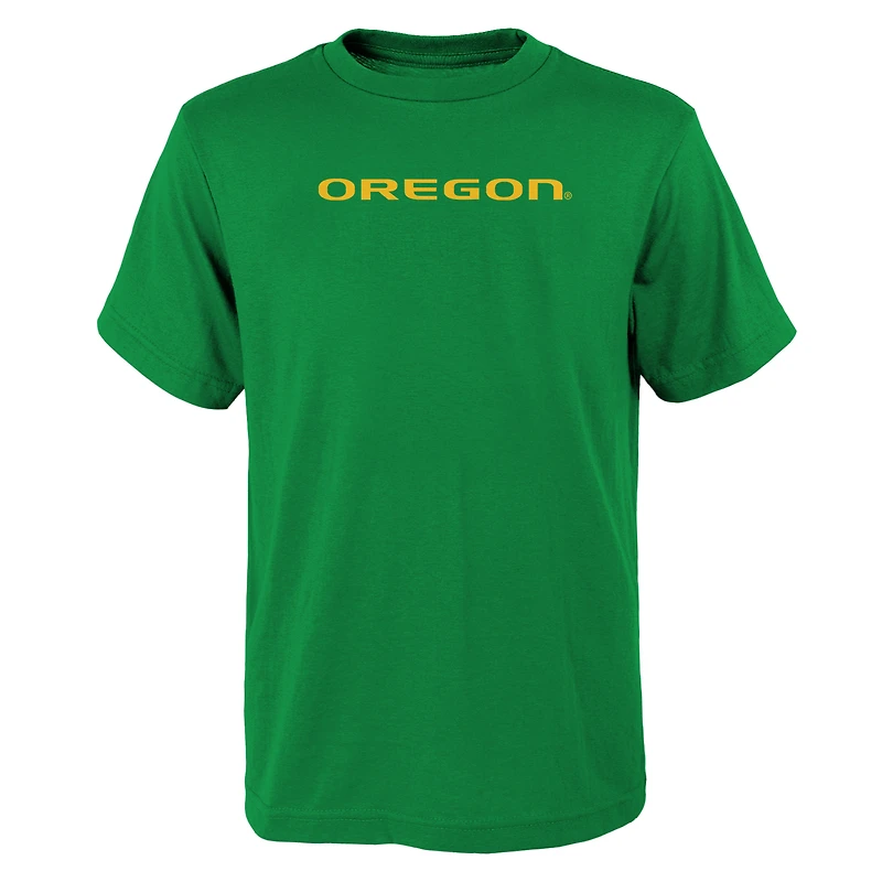 Youth Outerstuff Green Oregon Ducks Primary Logo T-Shirt