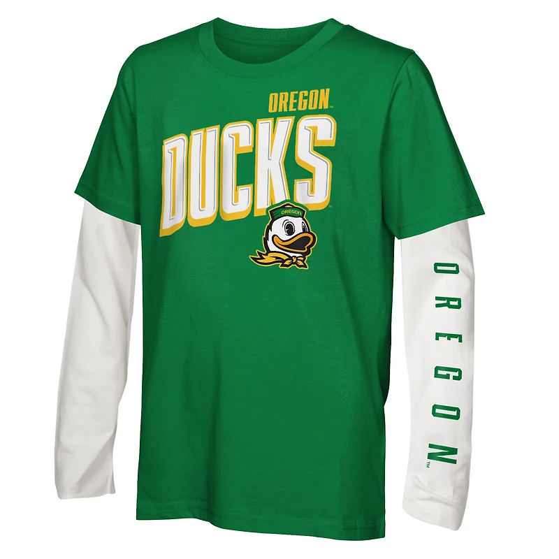 Youth Outerstuff  Oregon Ducks The Mix T-Shirt Combo Set