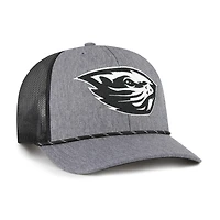 Men's '47  Gray Oregon State Beavers Carbon Rope Adjustable Hat