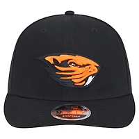 Casquette Snapback 9FIFTY Low Profile Oregon State Beavers de New Era pour homme, noire
