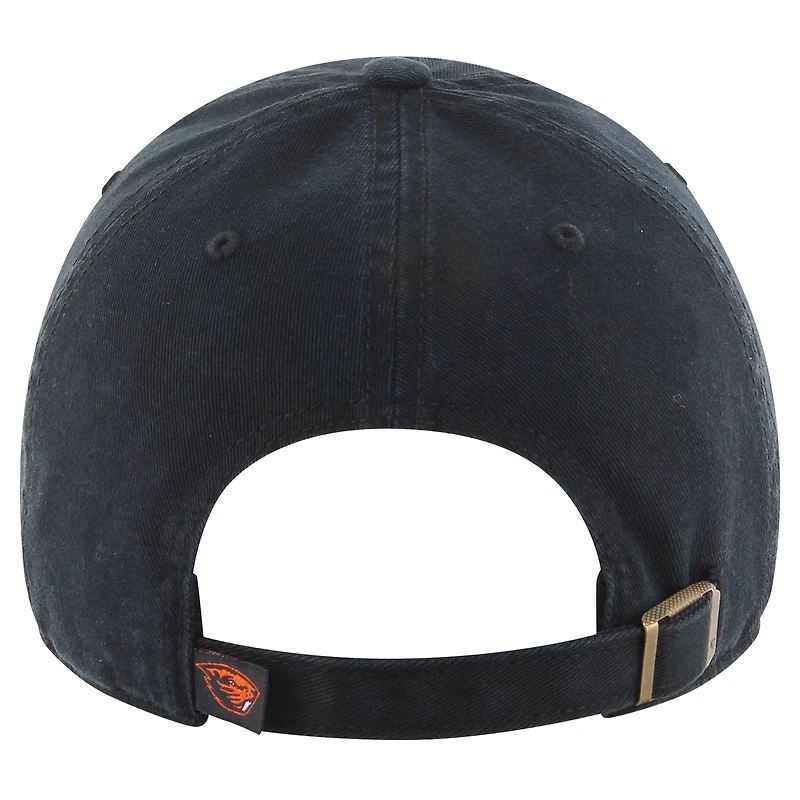Casquette ajustable Clean Up '47 noire pour hommes, Oregon State Beavers