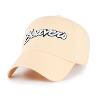 Men's '47 Cream Oregon State Beavers Clean Up Adjustable Hat