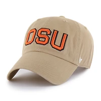 Men's '47 White Oregon State Beavers Vault Clean Up Adjustable Hat
