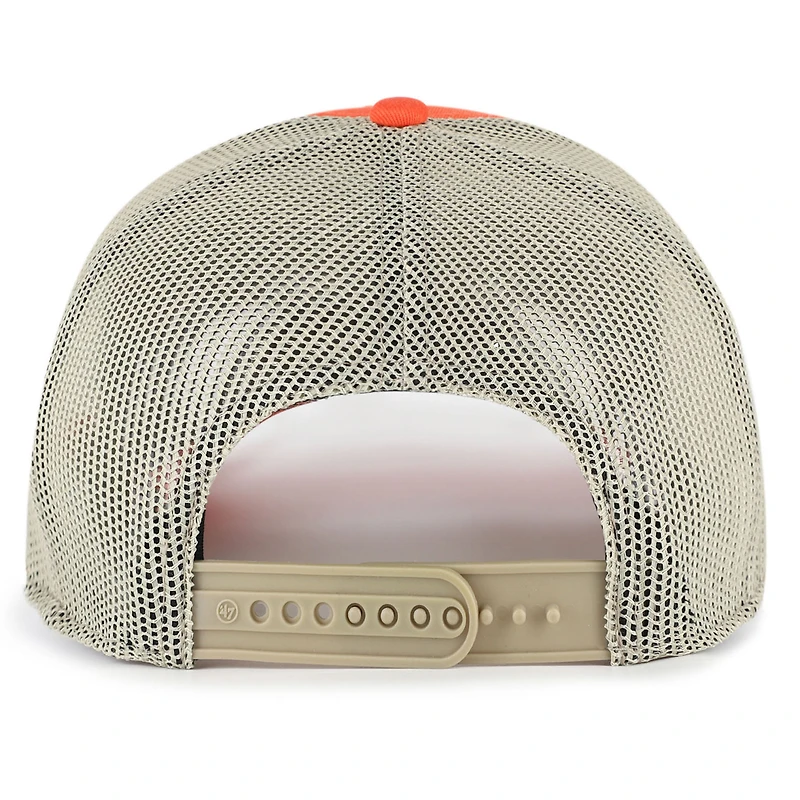 Casquette de camionneur ajustable orange Oregon State Beavers Arid pour homme, modèle 1947