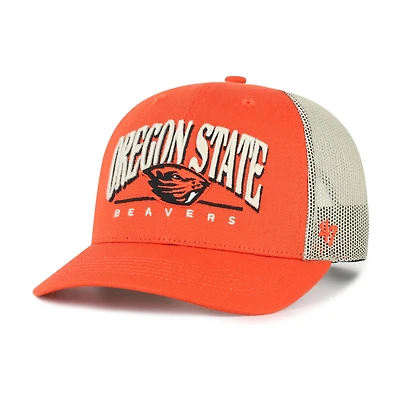 Casquette de camionneur ajustable orange Oregon State Beavers Arid pour homme, modèle 1947
