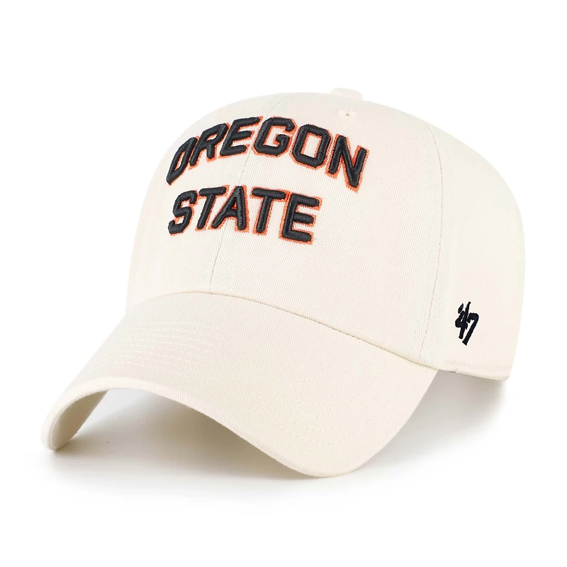 Men's '47 Sand Oregon State Beavers Vault Clean Up Adjustable Hat