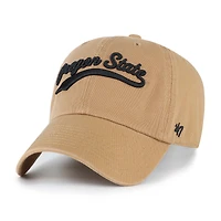 Men's '47 Tan Oregon State Beavers Vault Clean Up Adjustable Hat