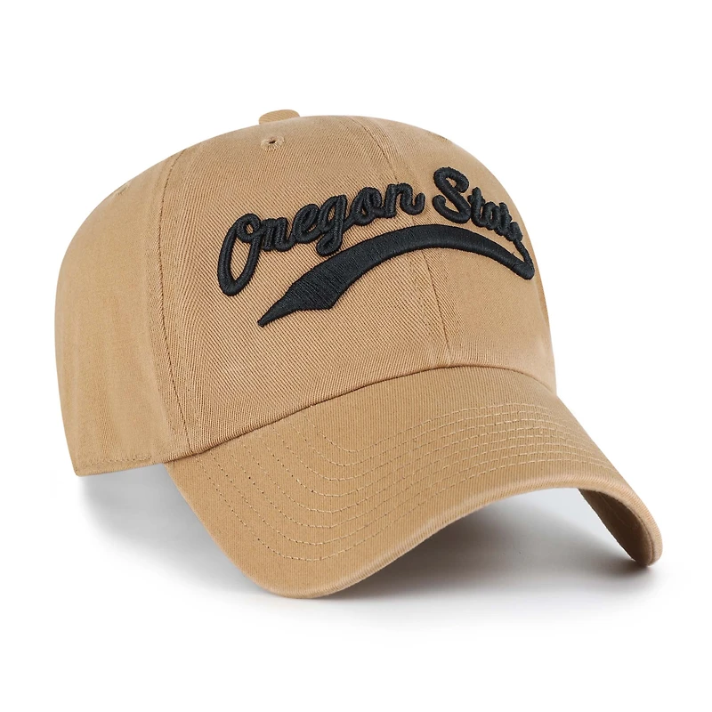 Men's '47 Tan Oregon State Beavers Vault Clean Up Adjustable Hat
