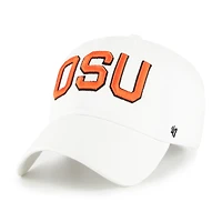 Casquette ajustable blanche « 47 » pour homme, Oregon State Beavers, Vault Clean Up