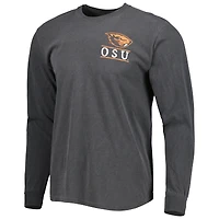 T-shirt noir à manches longues Oregon State Beavers Circle Campus Scene pour homme