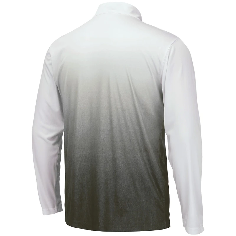 Veste à col zippé Colosseum Gray pour homme, logo de l'équipe Magic des Oregon State Beavers
