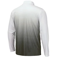 Veste à col zippé Colosseum Gray pour homme, logo de l'équipe Magic des Oregon State Beavers