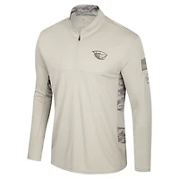 Veste à glissière quart de tour pour homme Colosseum Natural Oregon State Beavers OHT Military Appreciation