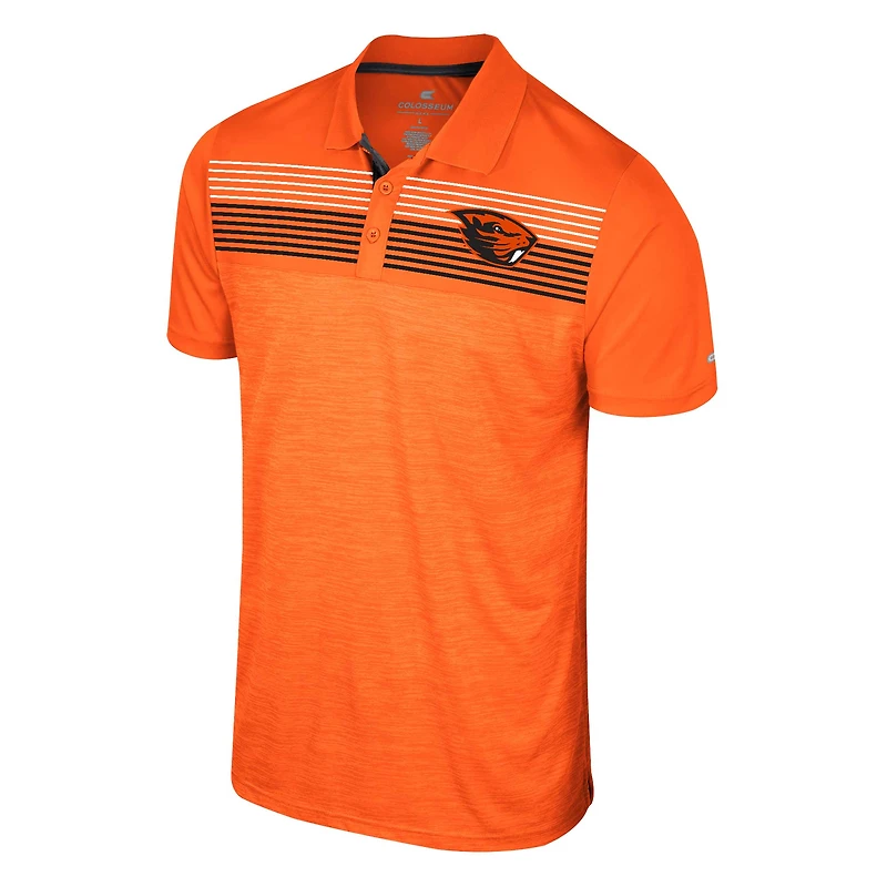 Polo Langmore Colisée orange pour hommes Oregon State Beavers