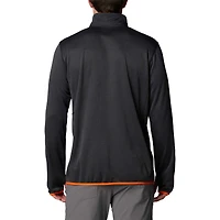 Men's Columbia Black Oregon State Beavers Park View Grid Fleece Omni-Wick Half-Zip Jacket