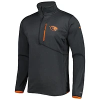 Haut à demi-glissière Omni-Wick Park View Oregon State Beavers pour homme Columbia, noir