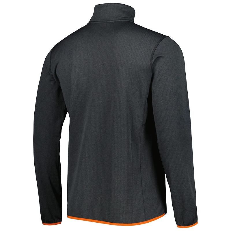 Haut à demi-glissière Omni-Wick Park View Oregon State Beavers pour homme Columbia, noir