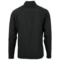 Men's Cutter & Buck Black Oregon State Beavers Adapt Eco Knit Hybrid Recycled Full-Zip Jacket