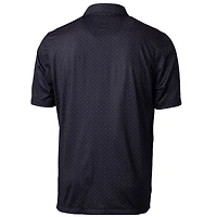 Polo extensible à imprimé double point Pike pour homme, noir, avec logo de l'équipe des Beavers l'État l'Oregon, coupeur et buck, grande taille