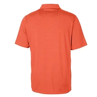 Men's Cutter & Buck Orange Oregon State Beavers Big Tall Forge Pencil Stripe Stretch Polo
