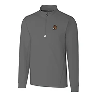 Pull-over extensible à quart de zip pour homme Cutter & Buck Steel Oregon State Beavers, grandes tailles
