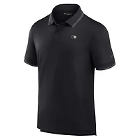 Polo piqué noir Fanatics pour hommes, Oregon State Beavers Front Office