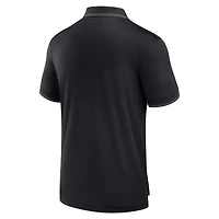 Polo piqué noir Fanatics pour hommes, Oregon State Beavers Front Office