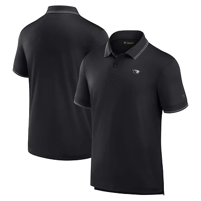Polo piqué noir Fanatics pour hommes, Oregon State Beavers Front Office