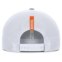 Men's Fanatics Gray/White Oregon State Beavers Rapid Trucker Adjustable Hat