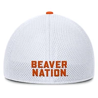 Men's Fanatics  Heather Gray Oregon State Beavers Trigger Flex Hat