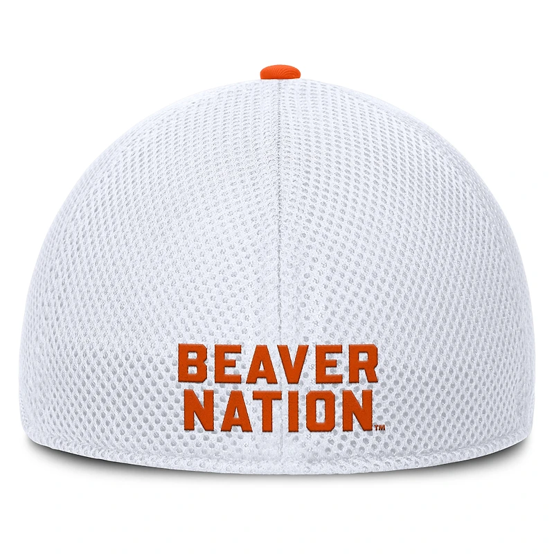 Men's Fanatics Heather Gray Oregon State Beavers Trigger Flex Hat