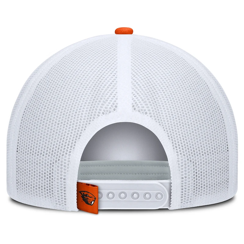 Men's Fanatics Orange Oregon State Beavers Dutch Foam Front Adjustable Trucker Hat