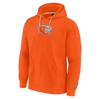 Men's Fanatics Orange Oregon State Beavers Elements Pace Pullover Hoodie