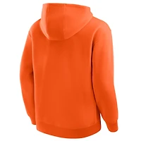Men's Fanatics Orange Oregon State Beavers Hometown Premium Rise And Conquer Half-Zip Hoodie