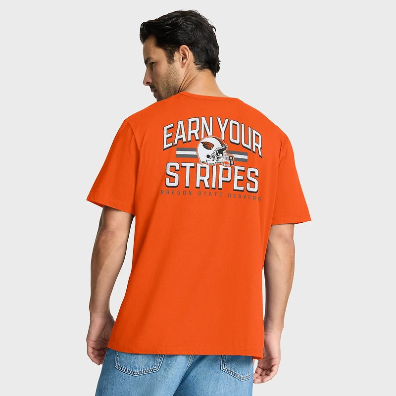 Men's Fanatics Orange Oregon State Beavers Quad Legacy T-Shirt