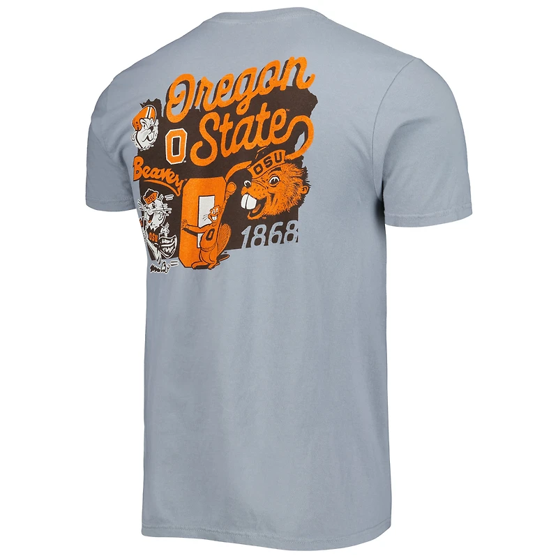 T-shirt Graphite Oregon State Beavers Vault Comfort pour homme