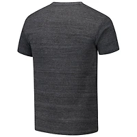 Men's League Collegiate Wear Charcoal Oregon State Beavers Arch Script Victory Falls Tri-Blend T-Shirt