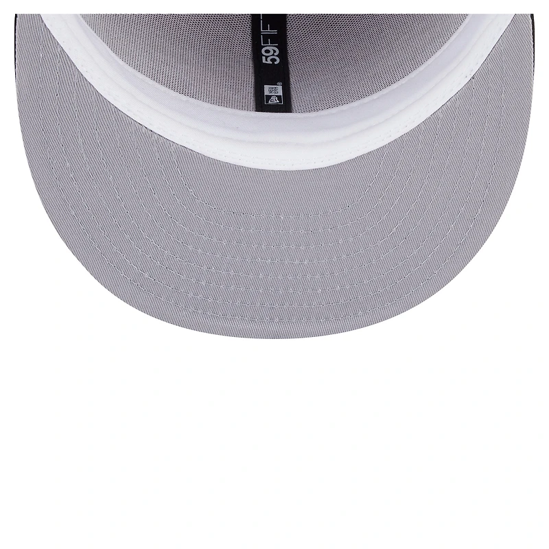 Men's New Era  Khaki Oregon State Beavers Two-Tone 59FIFTY Fitted Hat